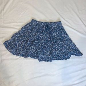 floral skirt